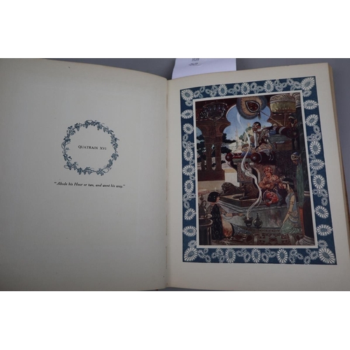 237 - Rubaitjal of the Omar Khayyam illustrated in colour by Rene Bull