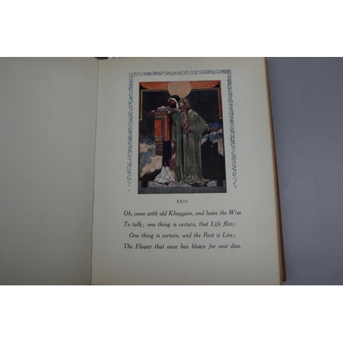 237 - Rubaitjal of the Omar Khayyam illustrated in colour by Rene Bull