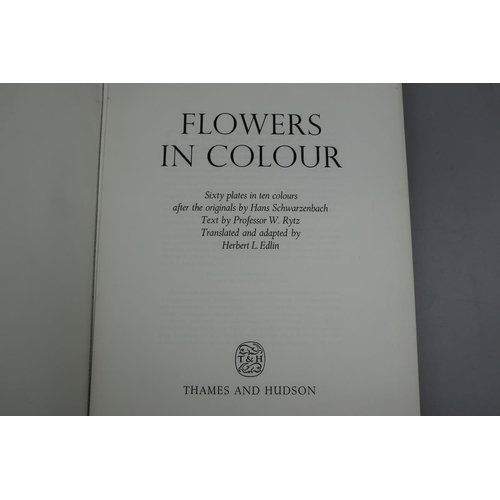 238 - Flowers in Colour - 60 plates in 10 colours after the originals by Hans Schwarzenbach