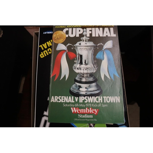 264 - Wembley Domestic Finals programmes - Approx 74