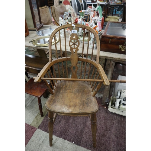 296 - Oak high chair