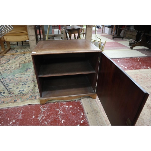 304 - Small inlaid mahogany cupboard