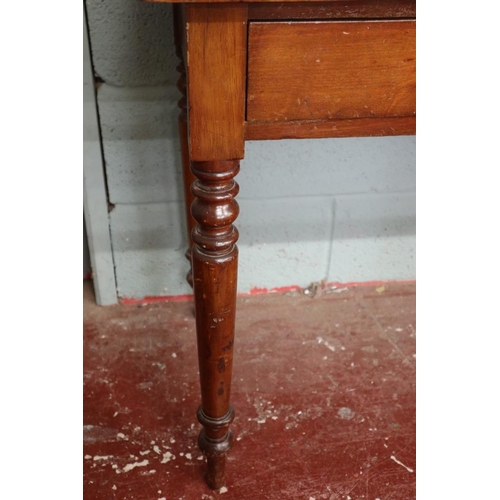 320 - Mahogany hall table - Approx width: 107cm, depth: 52cm, height: 82cm