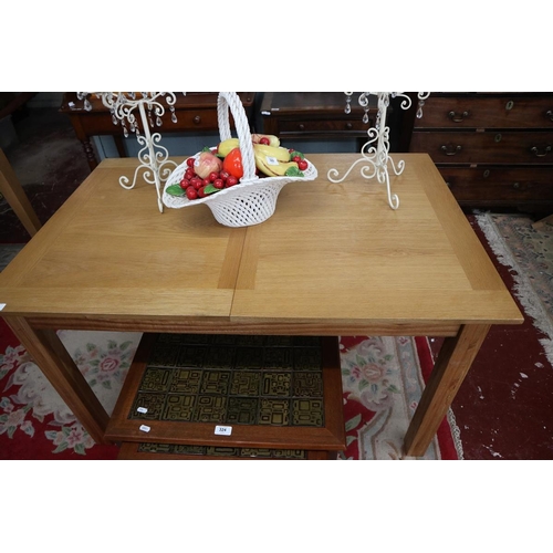 321 - Oak extending table