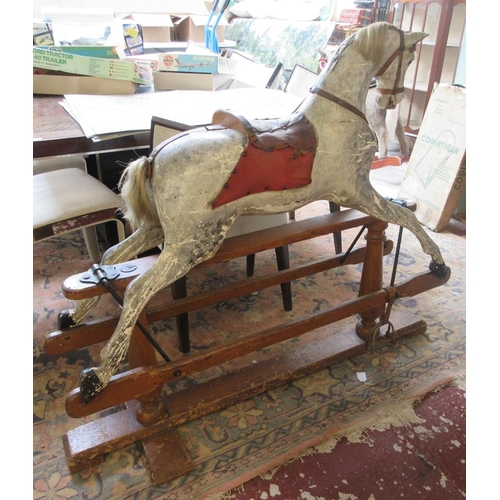 441 - Edwardian rocking horse