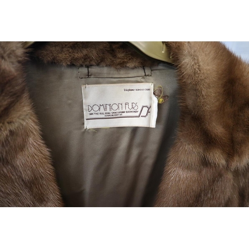 474 - Collection of fir coats to include mink