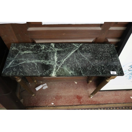 480 - Marble top side table