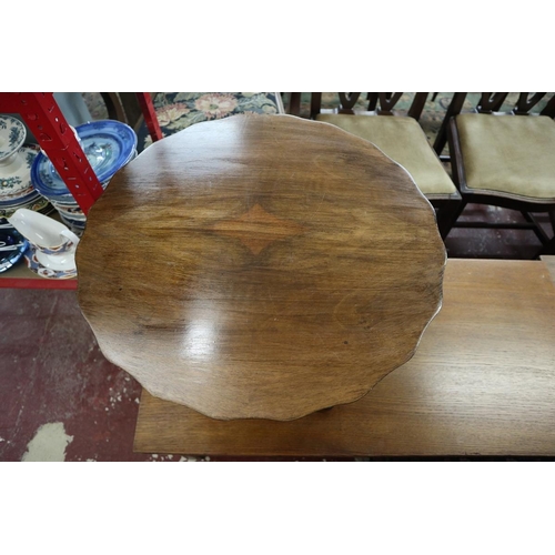 485 - Mahogany sewing box table