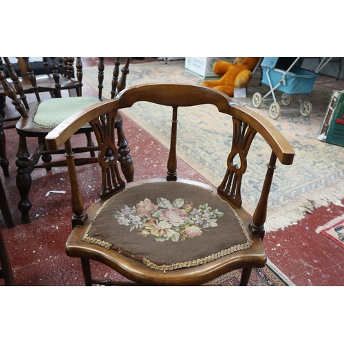 489 - Edwardian tub chair