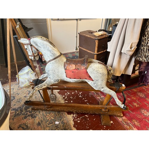 441 - Edwardian rocking horse