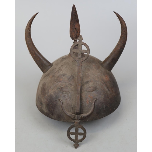 123 - Early Persian helmet