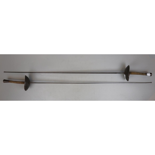 132 - Pair of Wilkinson MK V rapier swords