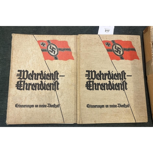 217 - Third Reich soldiers photo albums