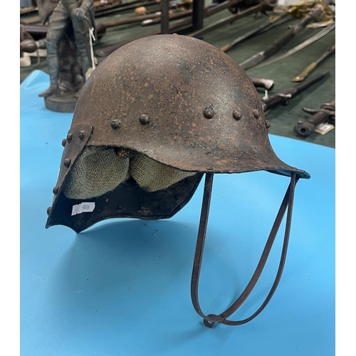 293 - English Civil War pikeman's helmet