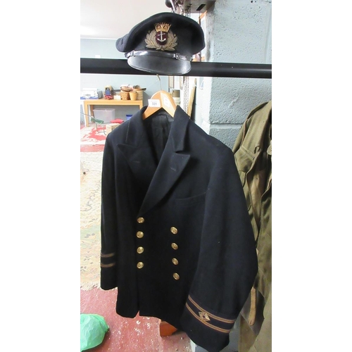 331 - WW1 Merchant Navy officers jacket and cap