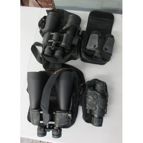 371 - Collection of binoculars to include Bushnell