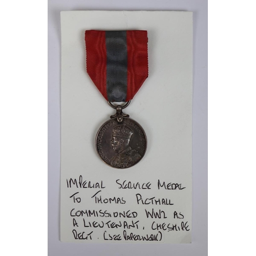 40 - Imperial Service medal - T Pricthall