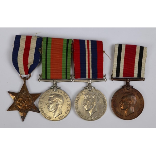 42 - WW2 medal group - SGT J W Larkin