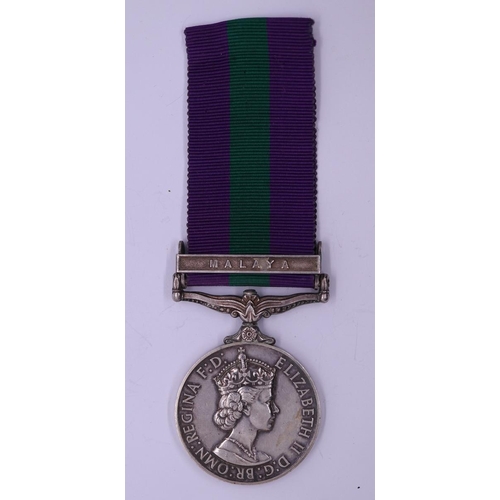 50 - General Service Medal - Malaya, J.P. Appleyard, East Yorks Regt