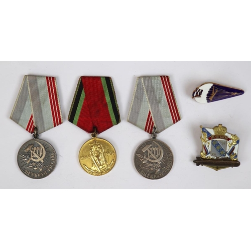 56 - Soviet medals inc the launching of submarine Kursk, 20 years victory in Great War, other Russian mil... 