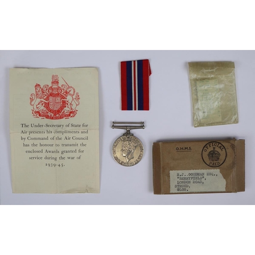 73 - WW2 medal group - R J Goodman