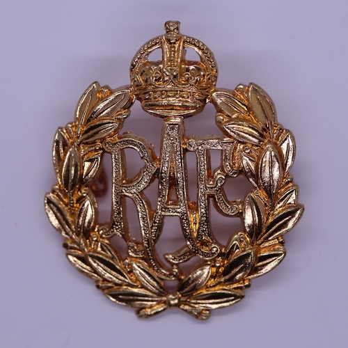 8 - RAF cap badge