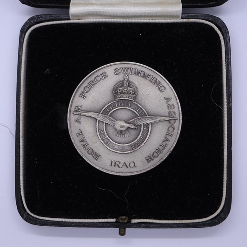 1 - RAF swimming association medallion