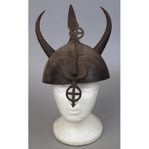 123 - Early Persian helmet