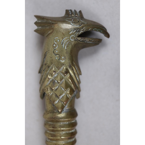 142 - Eagle headed dagger in sheath - possibly Russian