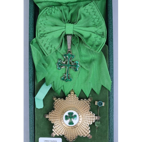 21 - French colonies and protectorates Order of Nichan-Iftikher-Tunis together with another medal