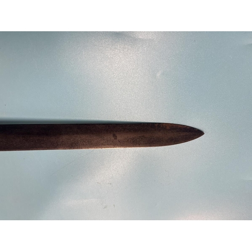 233 - British pattern 1889 naval cutlass bayonet