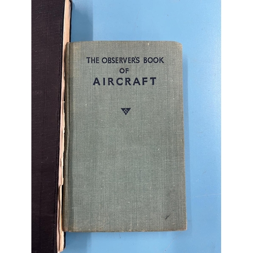 263 - 2 books – Jane’s Fighting Ships 1956-57 & The Observer Book of Aircraft – 1956 edition.