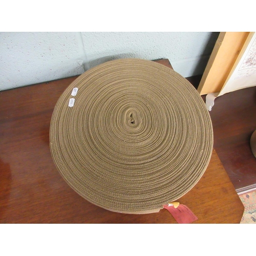 322 - 82 meter roll of ex army webbing