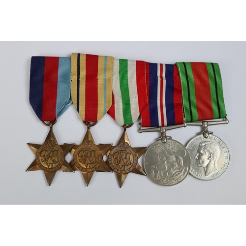 39 - WW2 medal group - S Taylor