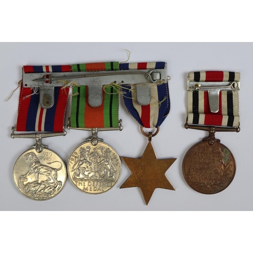 42 - WW2 medal group - SGT J W Larkin