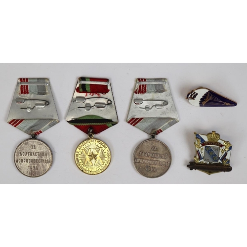 56 - Soviet medals inc the launching of submarine Kursk, 20 years victory in Great War, other Russian mil... 