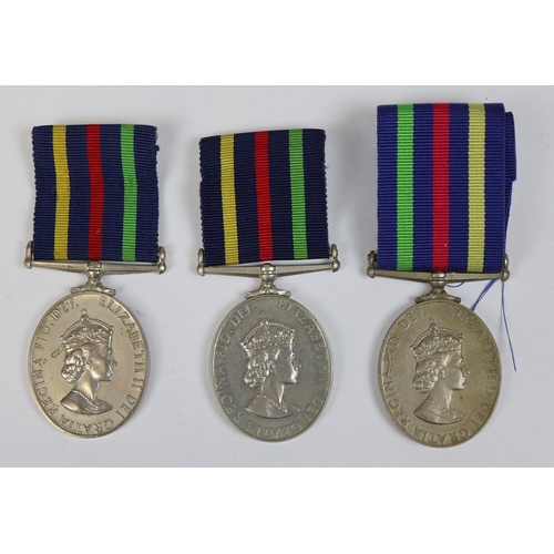 57 - 3 Civil defence medals