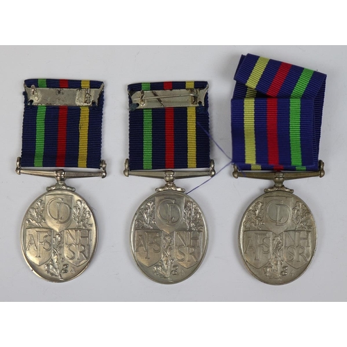 57 - 3 Civil defence medals