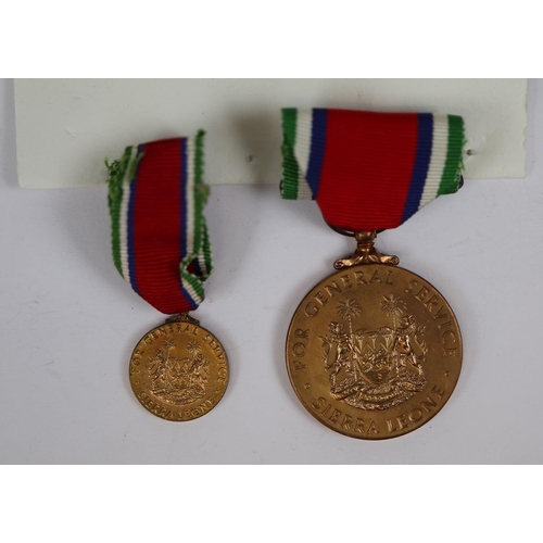 59 - Sierra Leon general service medal - 1961