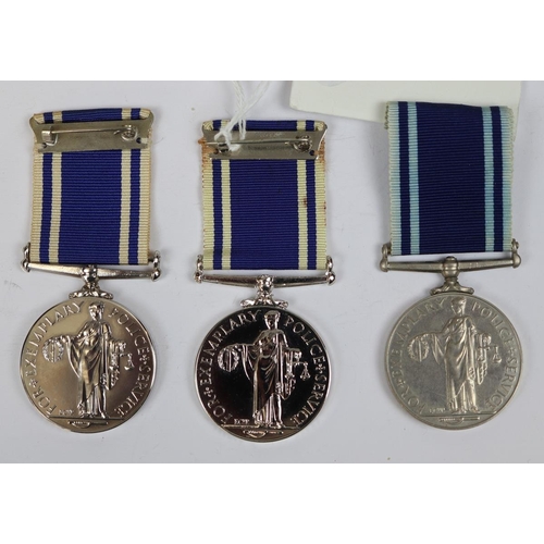 61 - 3 Police long service and good conduct medals