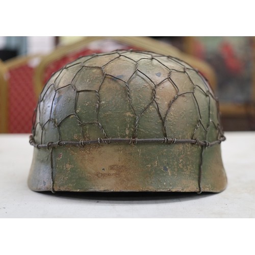 403 - WW2 German paratroopers helmet