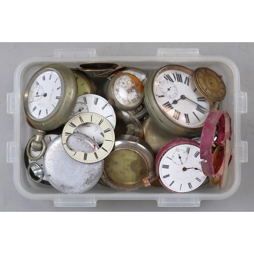 109 - Collection of pocket watch spares or repairs