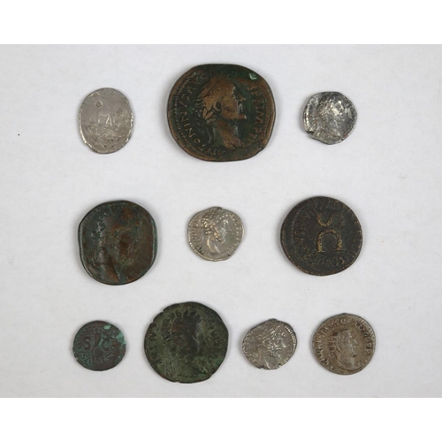 113 - Collection of ancient coins some Roman