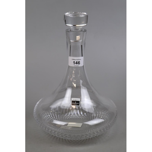 146 - Waterford crystal decanter - John Rocha