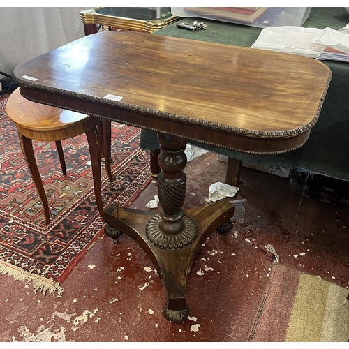 245 - Gillows style Regency tilt top table