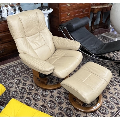 342 - Stressless chair &amp; foot stool