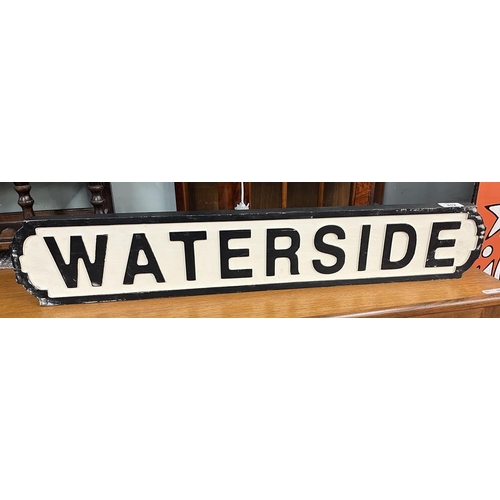 412 - Novelty sign - Waterside