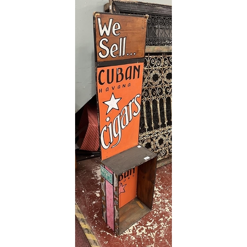 413 - Cuban cigar sign