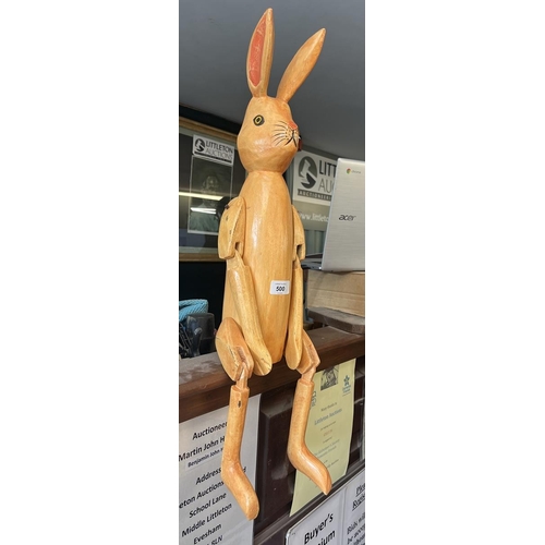 500 - Articulated rabbit figure