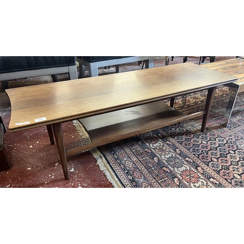 510 - Solid teak danish style coffee table